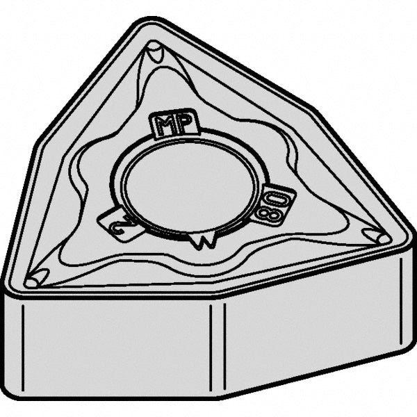 WNMG060408MP Carbide Insert, Grade KCM25B, TiCN - Kennametal 5591912
