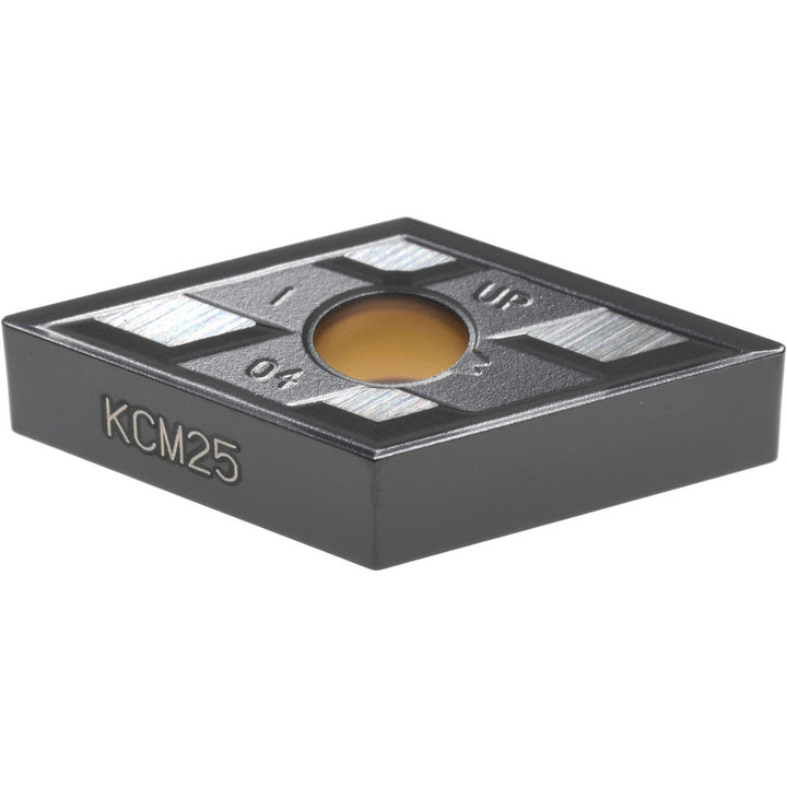 D - Diamond (Rhombic) 55-Deg 1/2" IC Carbide Insert, Grade KCM25, TiN - Kennametal 3761045