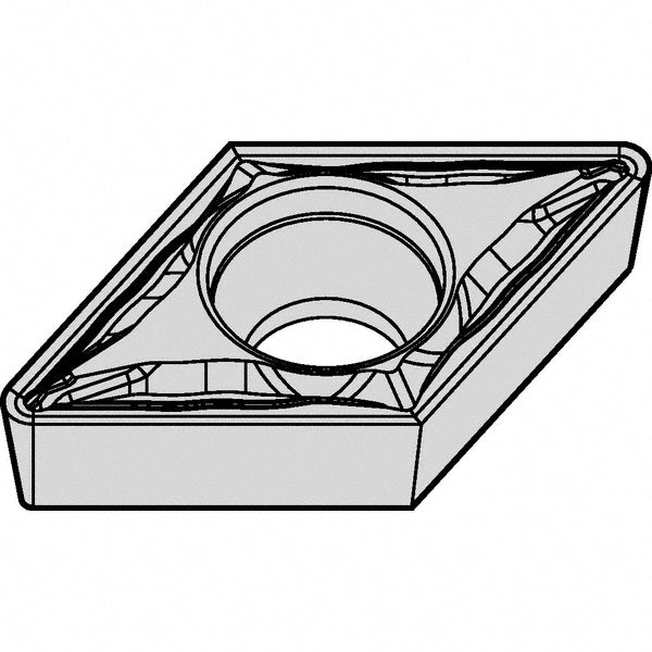 Diamond 3/8" IC Carbide Insert, Grade KCP25B, TiCN - Kennametal 5537443