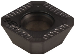 SEMT 1204AFTN-76 Solid Carbide Insert, Grade IC950, TiAlN - Iscar 5601938