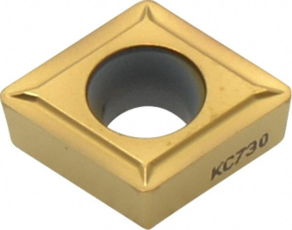 Diamond 80 1/2" IC Carbide Insert, Grade KC730, TiN - Kennametal 1161901
