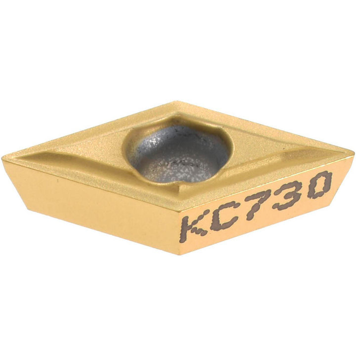 D - Diamond (Rhombic) 55-Deg 1/4" IC Carbide Insert, Grade KC730, TiN - Kennametal 1161942