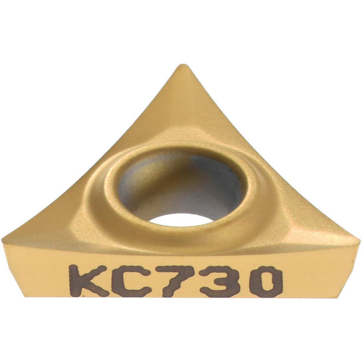T - Triangle 1/4" IC Carbide Insert, Grade KC730, TiN - Kennametal 1161951