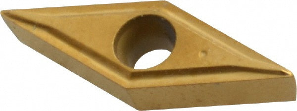 V - Diamond (Rhombic) 35-Deg 1/4" IC Carbide Insert, Grade KC730, TiN - Kennametal 1161971