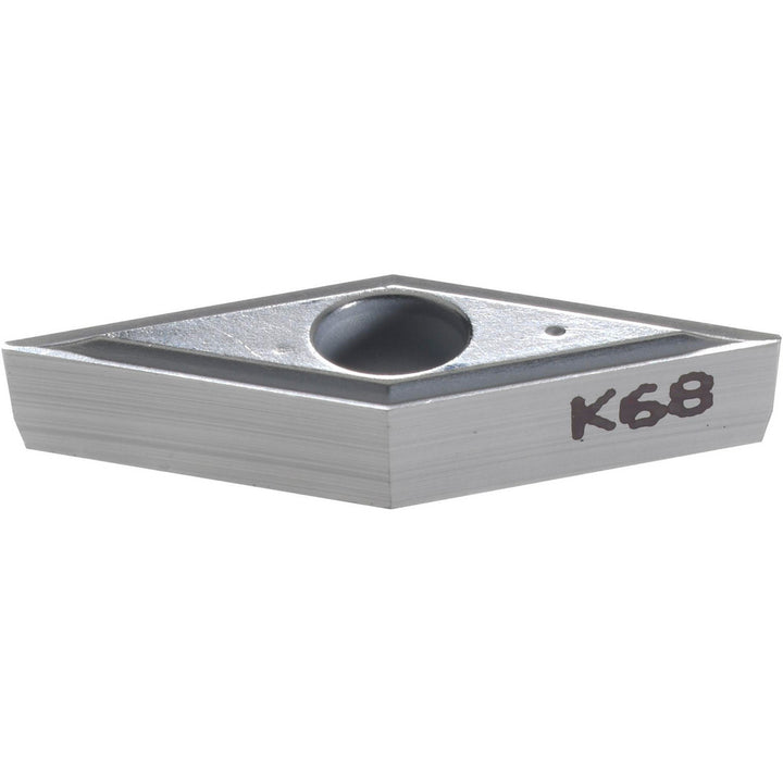 V - Diamond (Rhombic) 35-Deg 1/4" IC Carbide Insert, Grade K68 - Kennametal 1162288