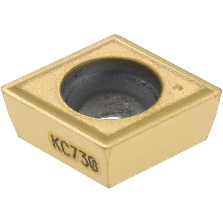C - Diamond (Rhombic) 80-Deg 3/8" IC Carbide Insert, Grade KC730, TiN - Kennametal 1162901