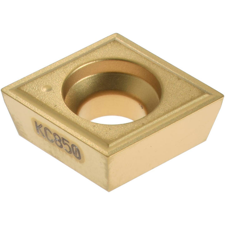 C - Diamond (Rhombic) 80-Deg 3/8" IC Carbide Insert, Grade KC850, TiC - Kennametal 1163098