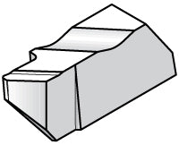 Carbide Insert, Grade KC5010, TiAlN - Kennametal 1818352