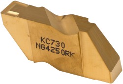 Carbide Insert, Grade KC730, TiN - Kennametal 1114248
