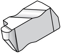 Carbide Insert, Grade KC730, TiN - Kennametal 1114272