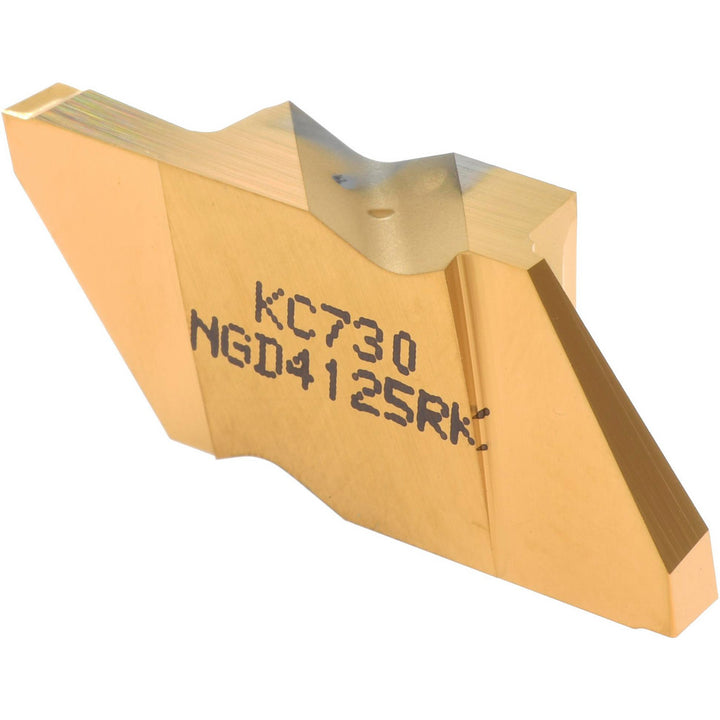 Carbide Insert, Grade KC730, TiN - Kennametal 1114343