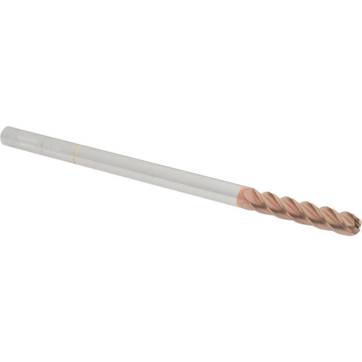 5/16" 4-Flute Solid Carbide Corner Radius End Mill, TiCN - Accupro 12183671