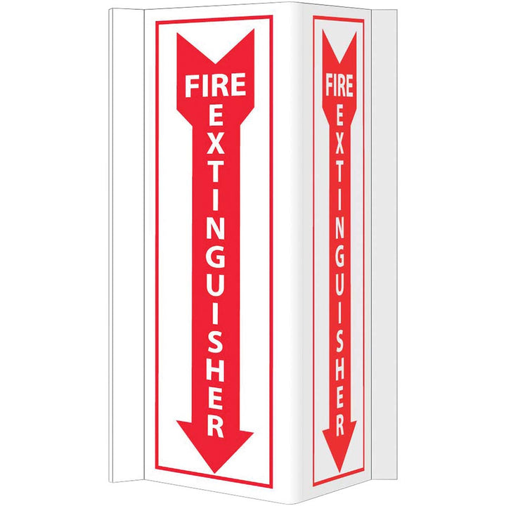 Fire Extinguisher Sign - AccuformNMC VS42W