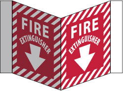 Fire Extinguisher Sign - AccuformNMC VS31W
