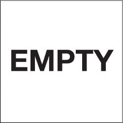 Empty Label - AccuformNMC DL168AL