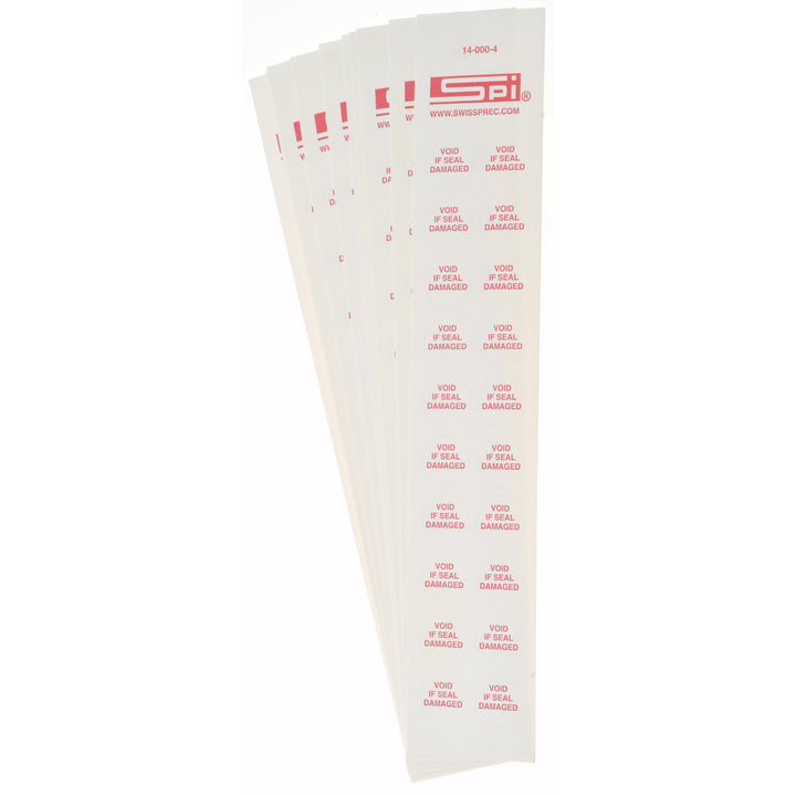 Void If Seal Damaged Label - SPI 14-000-4
