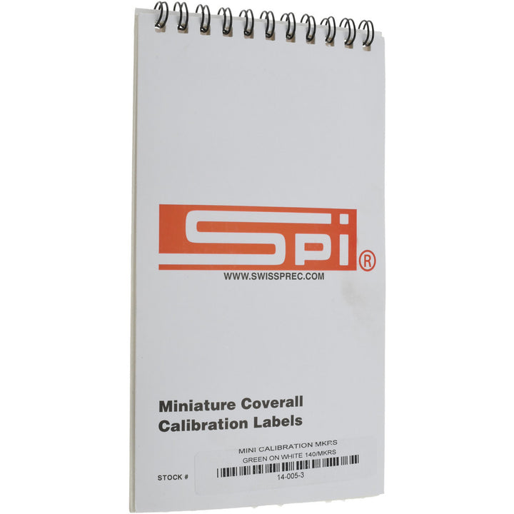Calibration Label - SPI 14-005-3