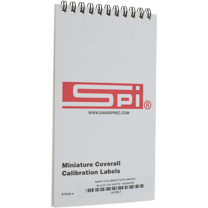 Calibration Label - SPI 14-008-7