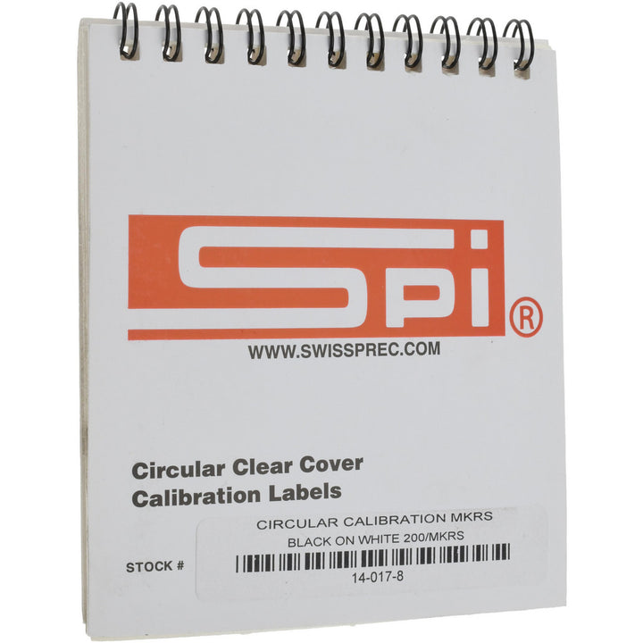 Calibration Label - SPI 14-017-8