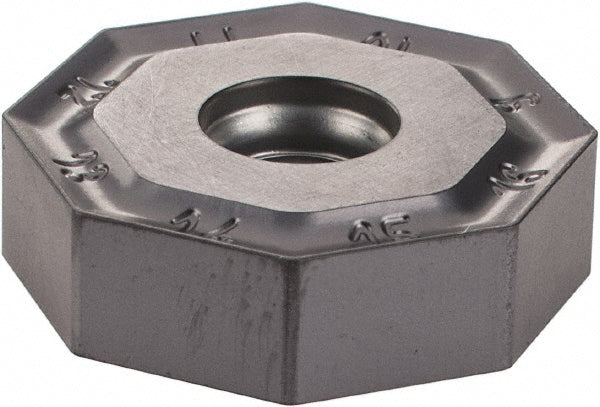 ONMU 080608-TN-MM Solid Carbide Insert, Grade IC908, TiAlN - Iscar 5605189