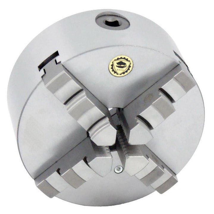 4-Jaw Lathe Chuck - Bison 7-845-0600