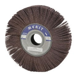 10" 80-Grit Aluminum Oxide Flap Wheel - Merit Abrasives 08834124043