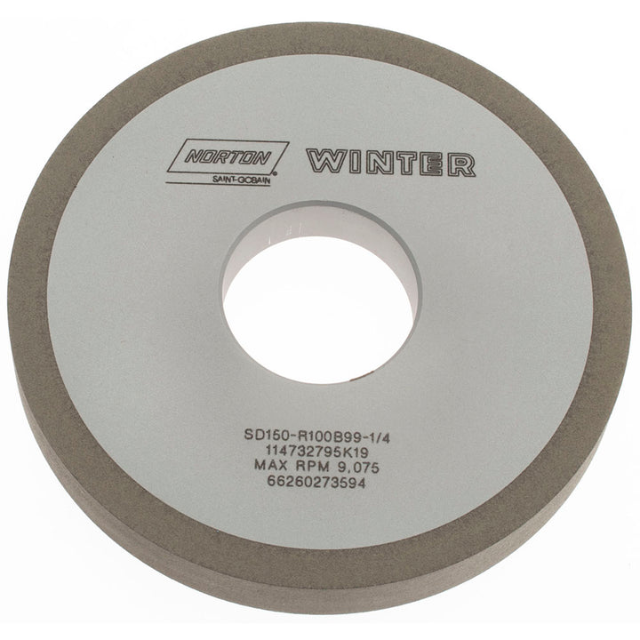 4 x 1/2" 150-Grit Diamond Grinding & Cutoff Wheel - Norton 66260273594