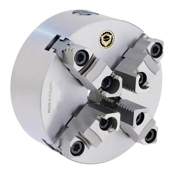 4-Jaw Lathe Chuck - Bison 7-840-1000