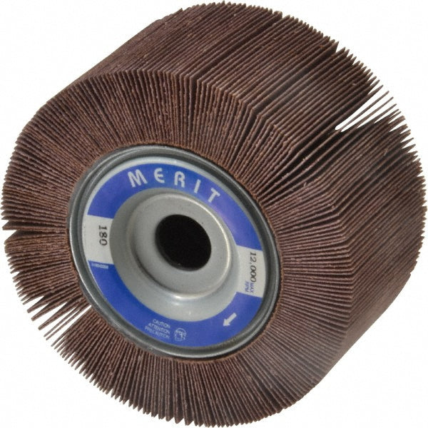 4" 180-Grit Aluminum Oxide Flap Wheel - Merit Abrasives 08834122059