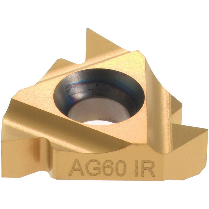 3/8" IC Carbide Insert, Grade P25C, TiN - Carmex 3/8INRHAG60P25C