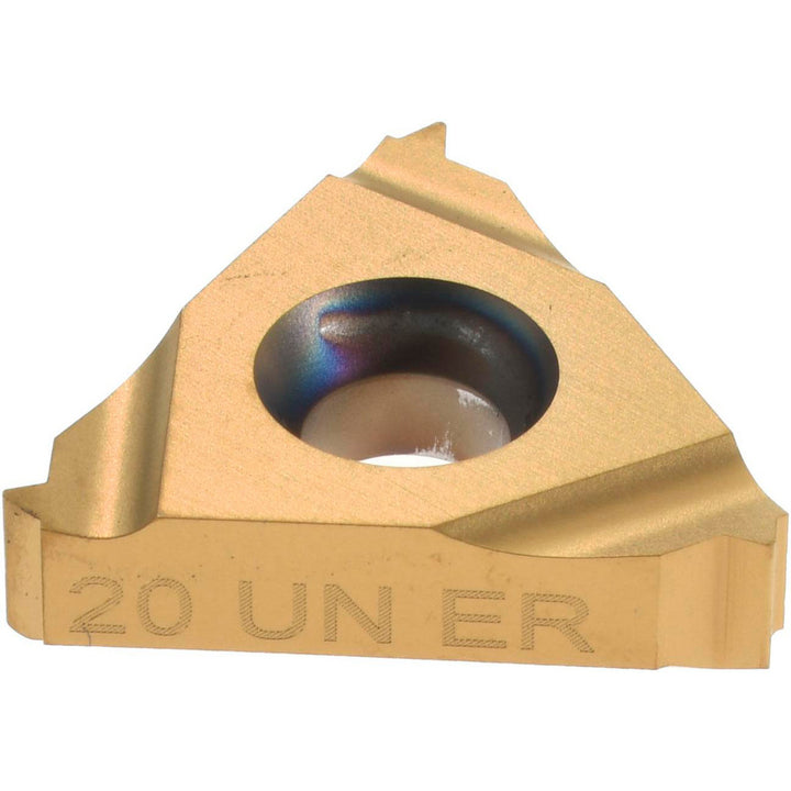 3/8" IC Carbide Insert, Grade MXC, TiN - Carmex 16ER20UNMXC/G