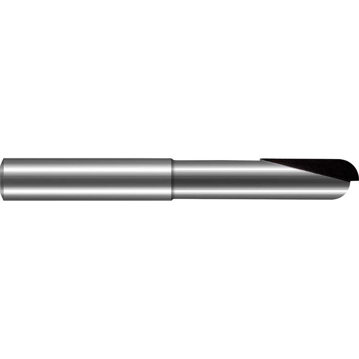 3/32" 1-Flute PCD Tipped Ball End Mill - Harvey Tool 12006