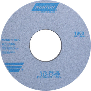 14 x 1-1/2" 46-Grit Ceramic Grinding & Cutoff Wheel - Norton 66253364320