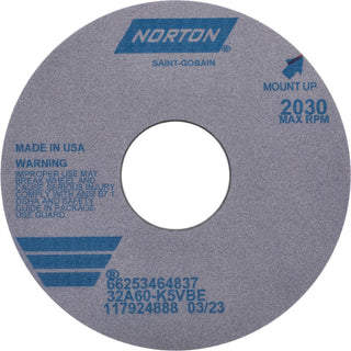 16" 60-Grit Aluminum Oxide Grinding & Cutoff Wheel - Norton 66253464837
