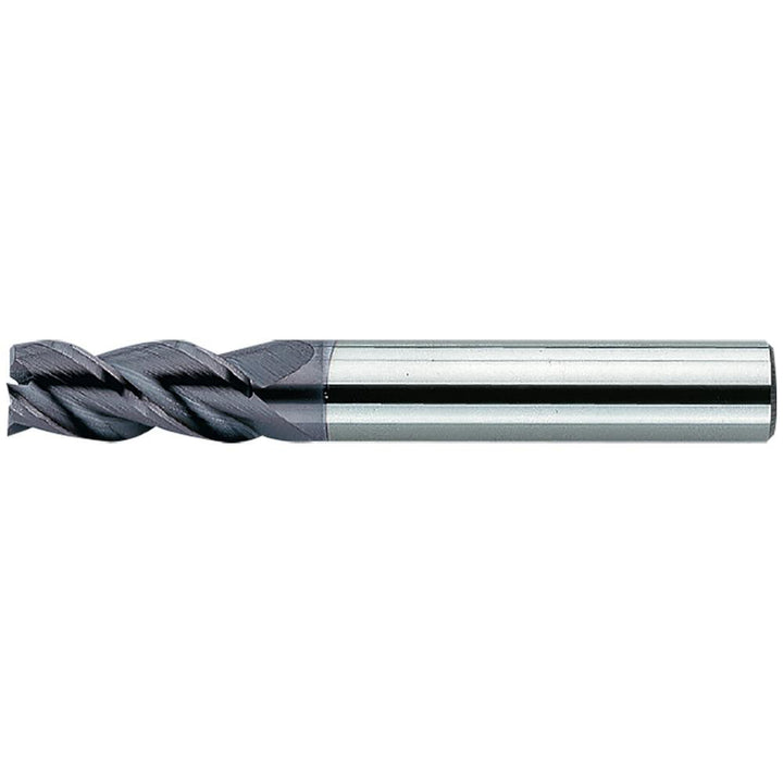 1/16" 3-Flute Solid Carbide Square End Mill, AlTiCrN - Mitsubishi 10579466