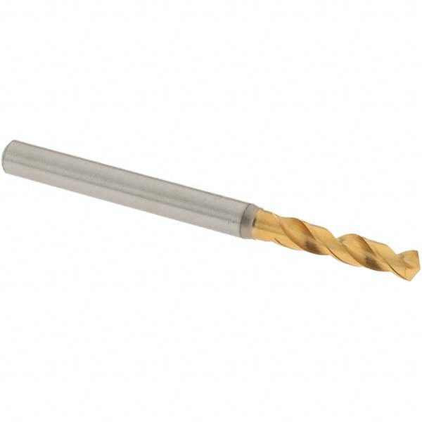 0.1319" High Speed Steel Screw Machine Drill Bit, Coated, 130° point - OSG 8595335