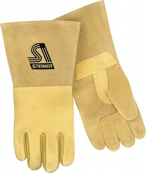 Large Leather; Synthetic Leather Flame; Oil; Water Gloves - Steiner P750-L