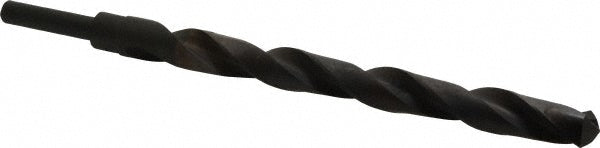 27/32" High Speed Steel Reduced Shank Drill Bit, Coated, 118° point - Michigan Drill 212X 27/32
