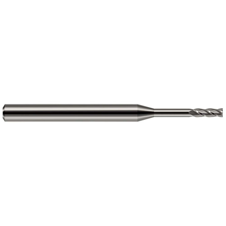 0.0250" 4-Flute Solid Carbide Square End Mill - Harvey Tool 76425