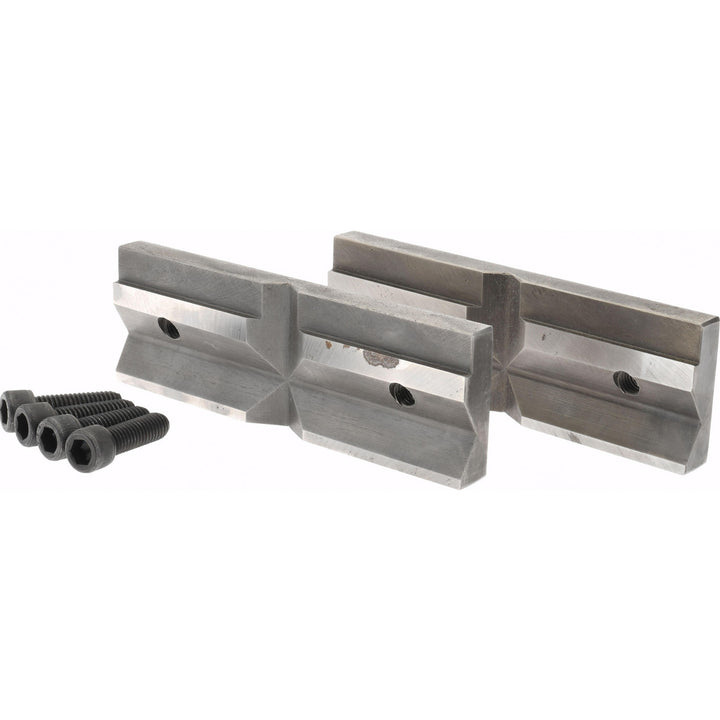6.0000" Jaw Steel Vise Jaws - Cardinal Tool 6-VJP