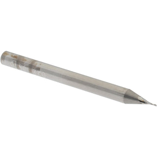 0.0150" 2-Flute Solid Carbide Square End Mill - SGS 00821
