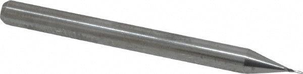 0.0160" 2-Flute Solid Carbide Square End Mill - SGS 00822
