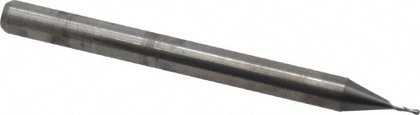 0.0210" 2-Flute Solid Carbide Square End Mill - SGS 00827