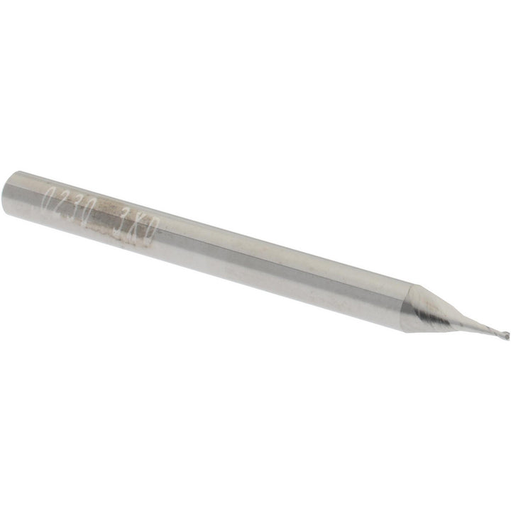0.0230" 2-Flute Solid Carbide Square End Mill - SGS 00829