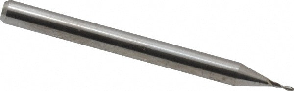 0.0250" 2-Flute Solid Carbide Square End Mill - SGS 00831