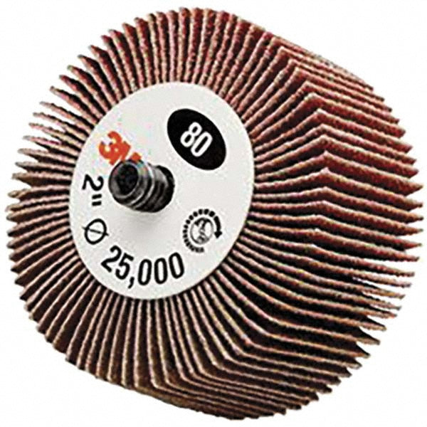 60-Grit Aluminum Oxide Flap Wheel - 3M 7100178247