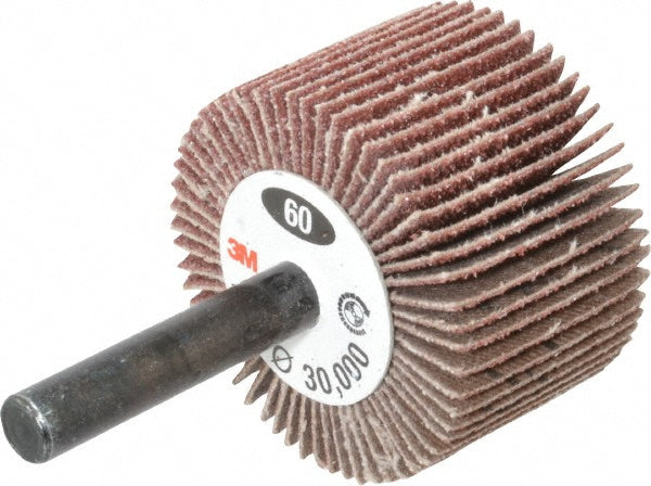 60-Grit Aluminum Oxide Flap Wheel - 3M 7100176129