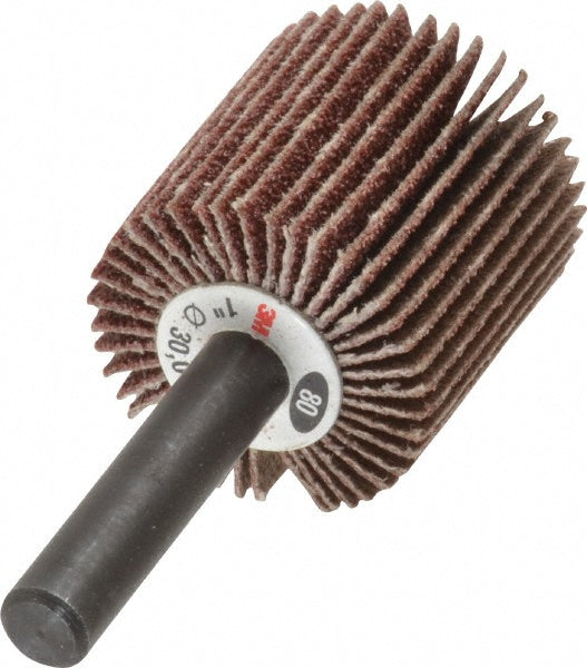 80-Grit Aluminum Oxide Flap Wheel - 3M 7100178231