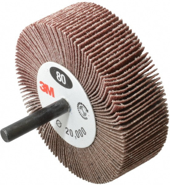 80-Grit Aluminum Oxide Flap Wheel - 3M 7100178243