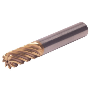 5/8" 8-Flute Solid Carbide Corner Radius End Mill, AlCrN - Kennametal 7102439